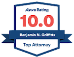 Avvo Rating 10.0 | Benjamin N. Griffitts | Top Attorney